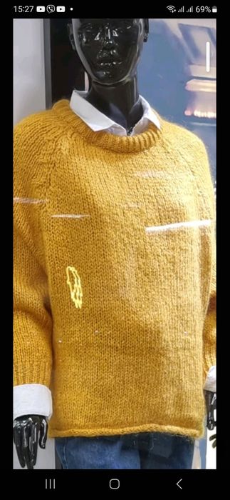 Мохеровый свитер  ZARA