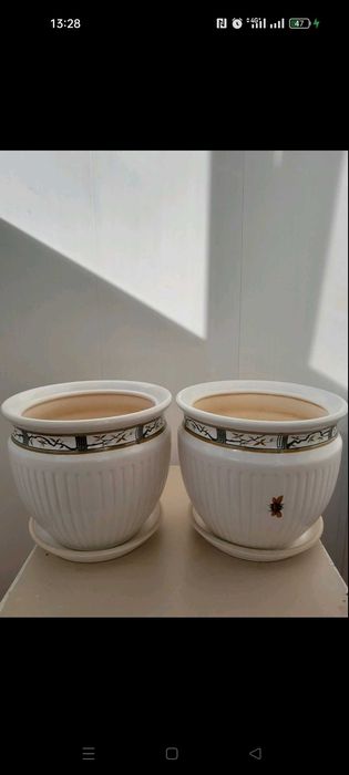 Продам керамические вазоны