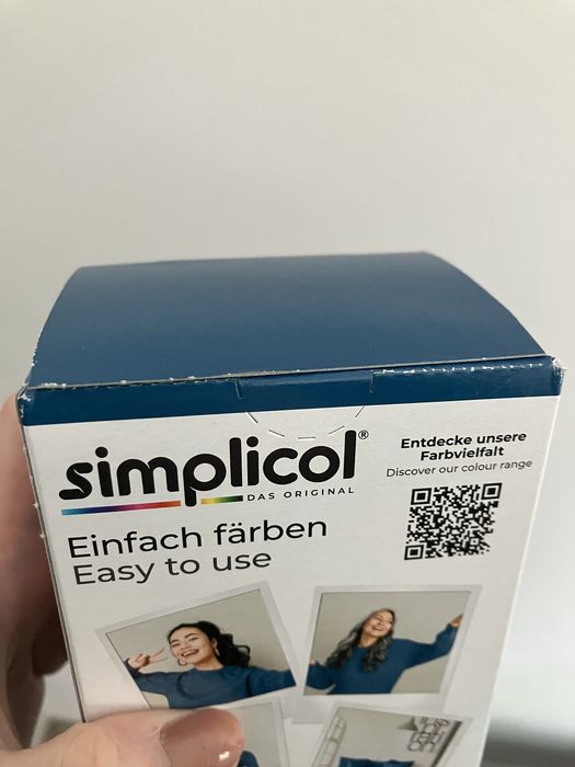 Farba do odzieży Simplicol niebieski opal