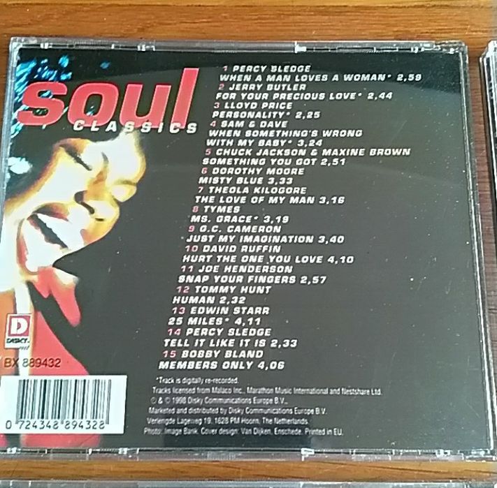 4 CD - Soul Classics