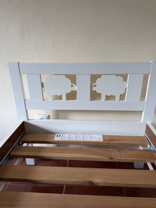Cama infantil + estrado + colchao