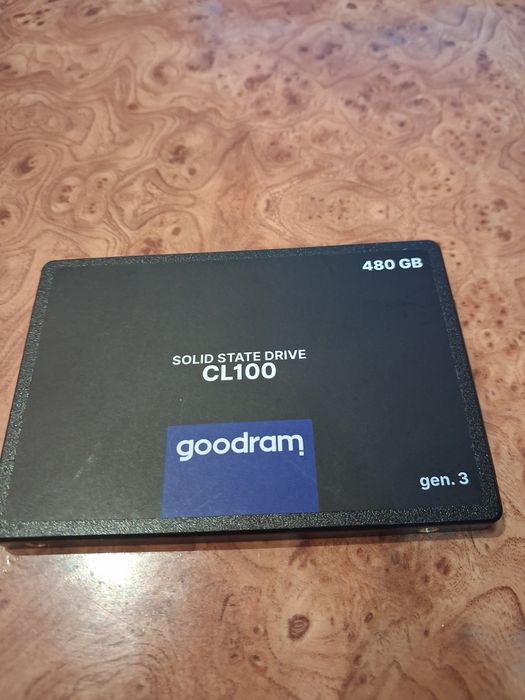 Ssd 480Gb goodram gen3 99% здоровья 12 дней в роботе
