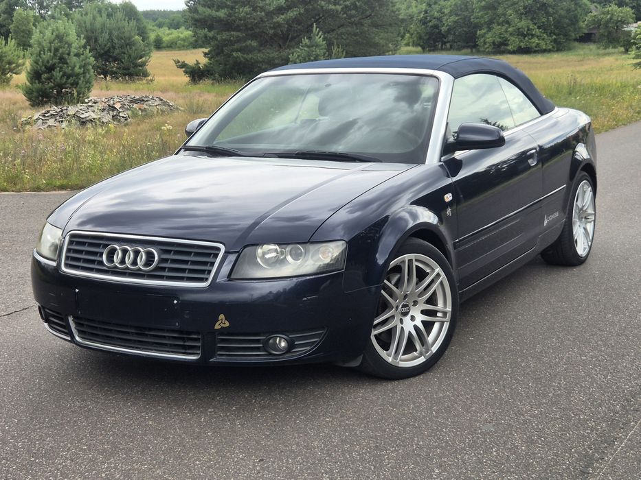 AUDI A4 CABRIOLET // 2.5 TDI V6 // Sprowadzony // Skóry// 18" Felgi