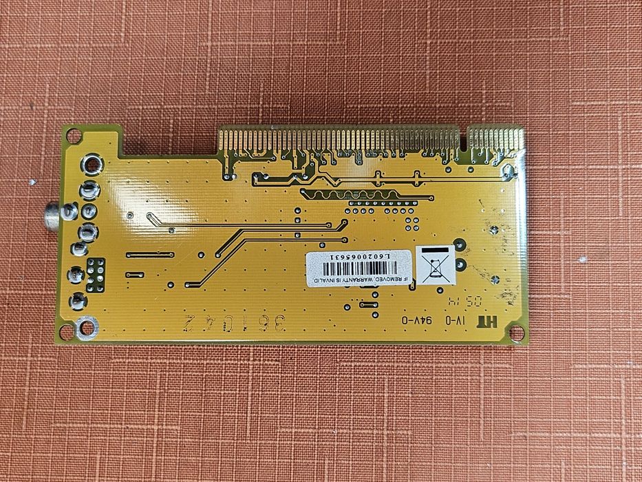 Karta TV tuner PCI Conexant 878a retro do digitalizacji VHS