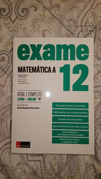 Vendo livro de exame
