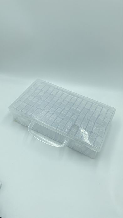 Суперціна! Органайзер на 32 коробочки в контейнері для бісера, алмазів