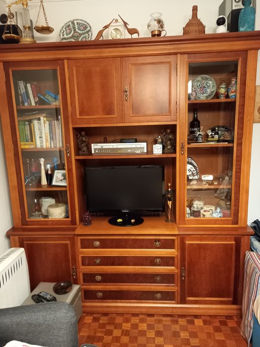 Móvel de tv em cerejeira