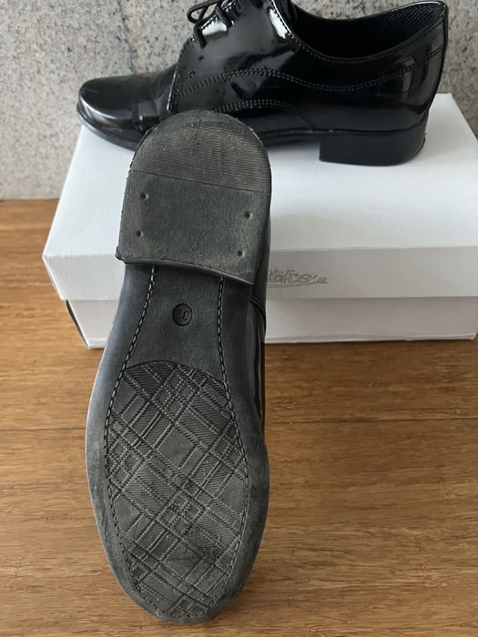Buty komunijne 32 czarne lakierki