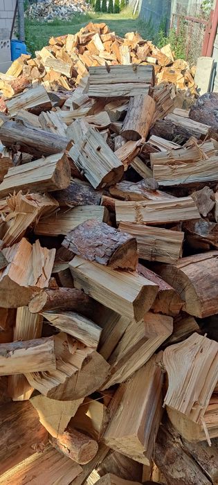 Drewno opałowe rąbane suche Olsza Brzoza Sosna Lipa Dowóz Na Wymiar