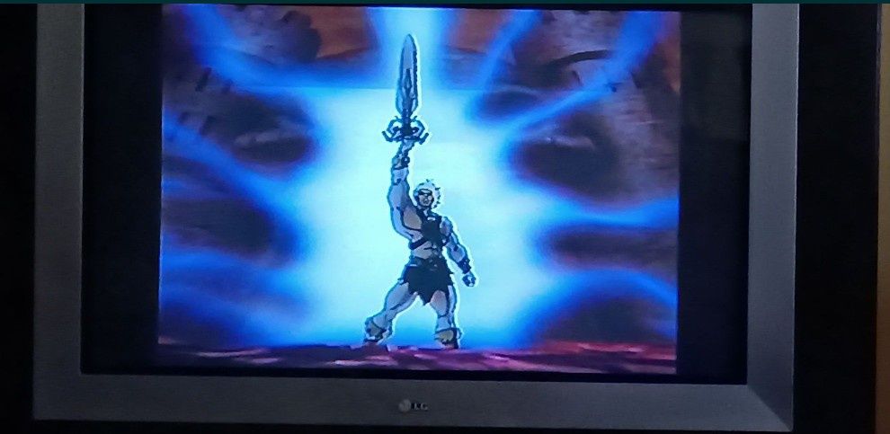 Antiga cassete VHS he man masters of the universe