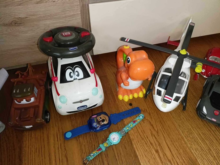 Helikopter Playmobil + 7 zabawek + 2zegarki