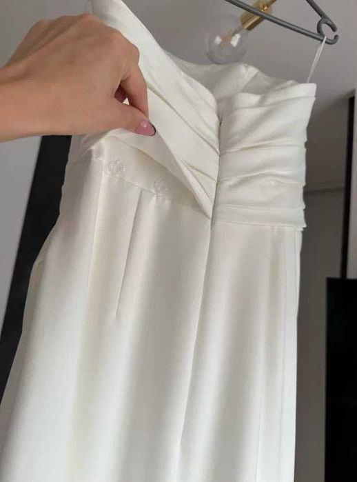 Suknia ślubna Herm's Bridal Graziano z dopinanym trenem