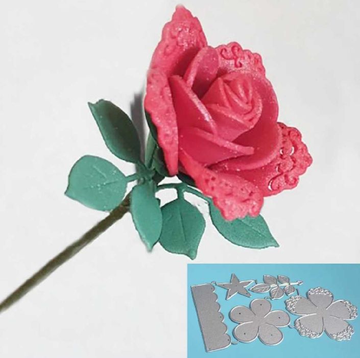 Conjunto de Cortantes Flor 3D