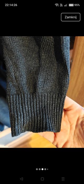 Czarny kardigan L, Amisu