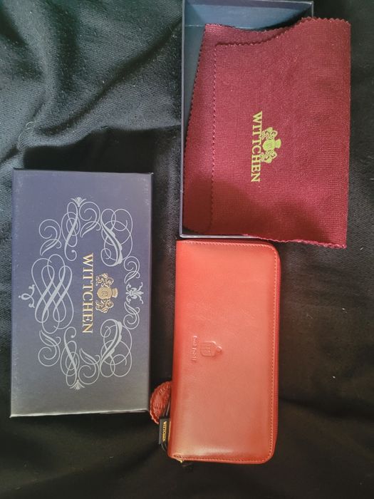 Portfel Wittchen duży czerwony