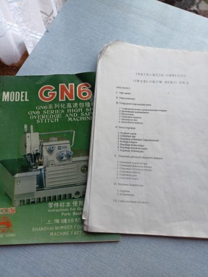 Overlock GN6 stan bdb