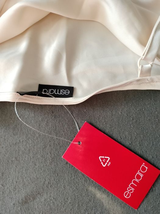 Satynowa koszulka nocna