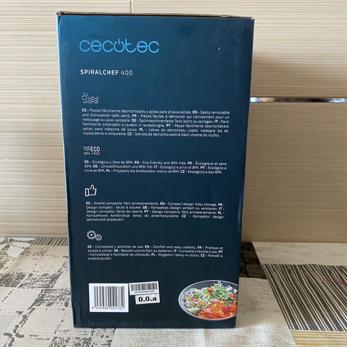 Espiralizador da marca Cecotec