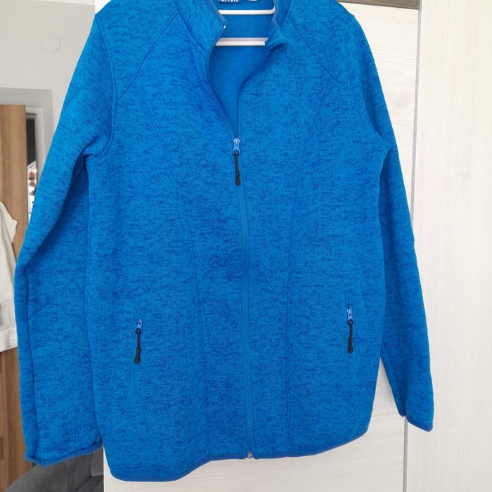 Bluza damska -niebieski melanż/ rozm. na wszywce 42/44