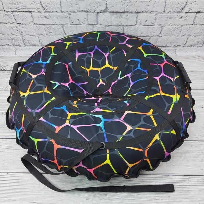 Тюбинг З КАМЕРОЮ ватрушка надувная ПЛЮШКА ТЮБІНГ Емендемс 2D 100 см