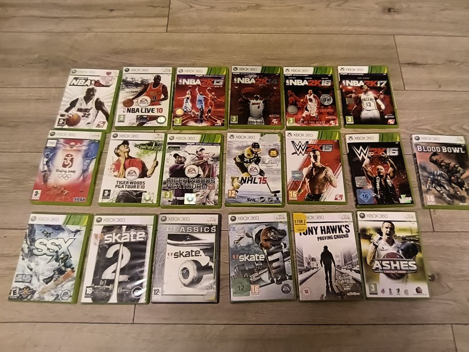 Gry sportowe Xbox 360