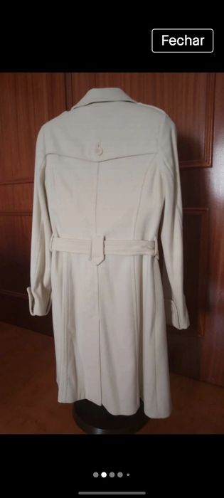 Sobretudo branco   H&M