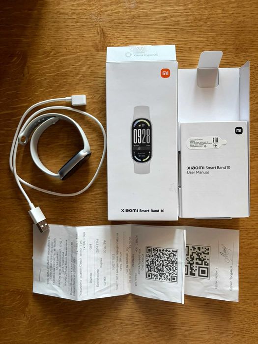 Фітнес-браслет Xiaomi Smart Band 10 Glacier Silver (BHR07PSGL)