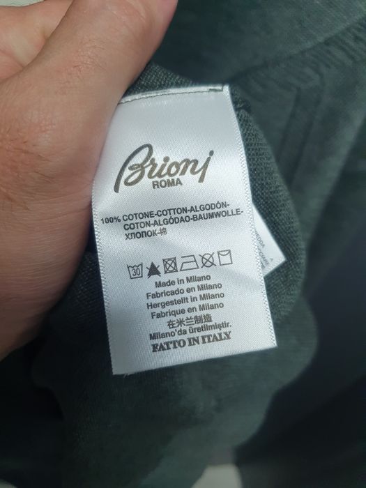 Свитшот мужской Brioni итальянский джемпер