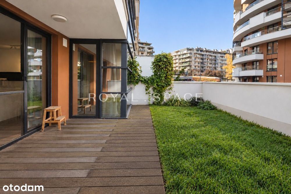 Apartament z ogrodem | Wiślane Tarasy 2.0