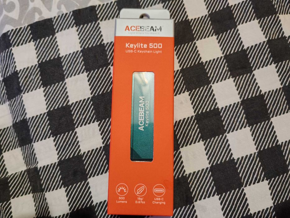 Аккумуляторный фонарик Acebeam Keylite 500