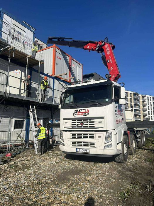 Usługa HDS 10t 17m,usługi transportowe, HDS Transport,Transport maszyn