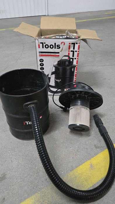 Aspirador e Soprador de Cinzas iTools 800W (Lareiras / Churrasqueiras)