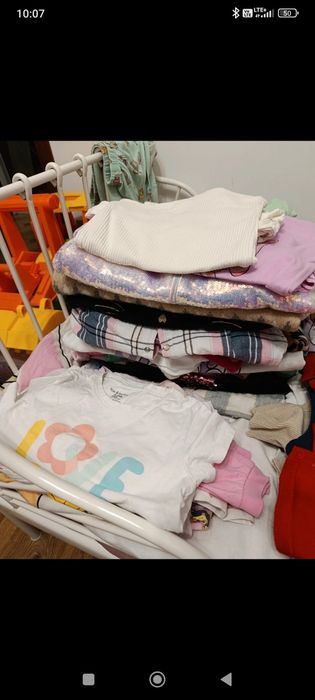 Paczka ubrań dla dziewczynki