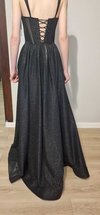 Sukienka Gorsetowa Suknia Balowa Studniówkowa Nowa