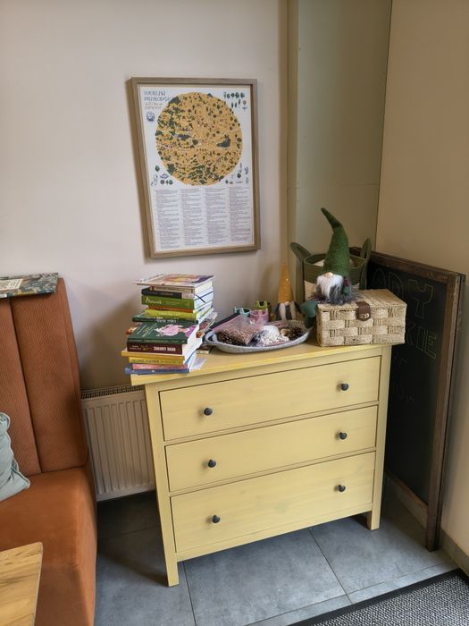 Komoda Ikea Hemnes żółta