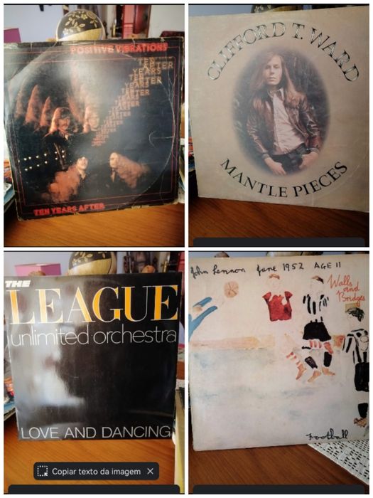 Lps  Kraftwerk. Rui Veloso, UHF,Beatles . AC/DC. Eric