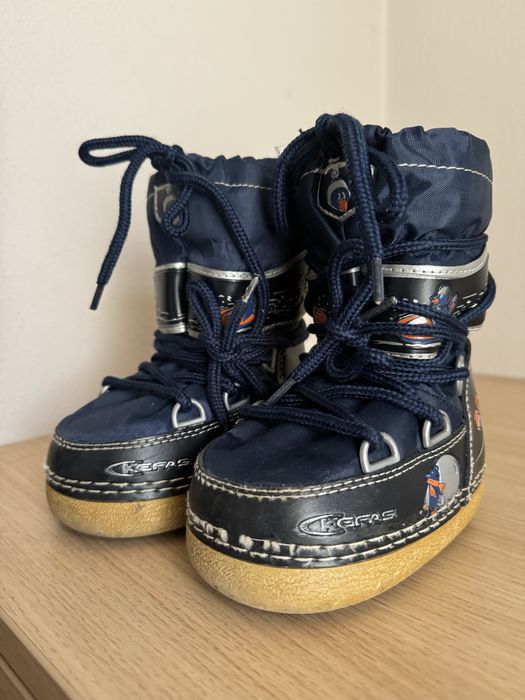 Зимние ботинки снегоходы kefas