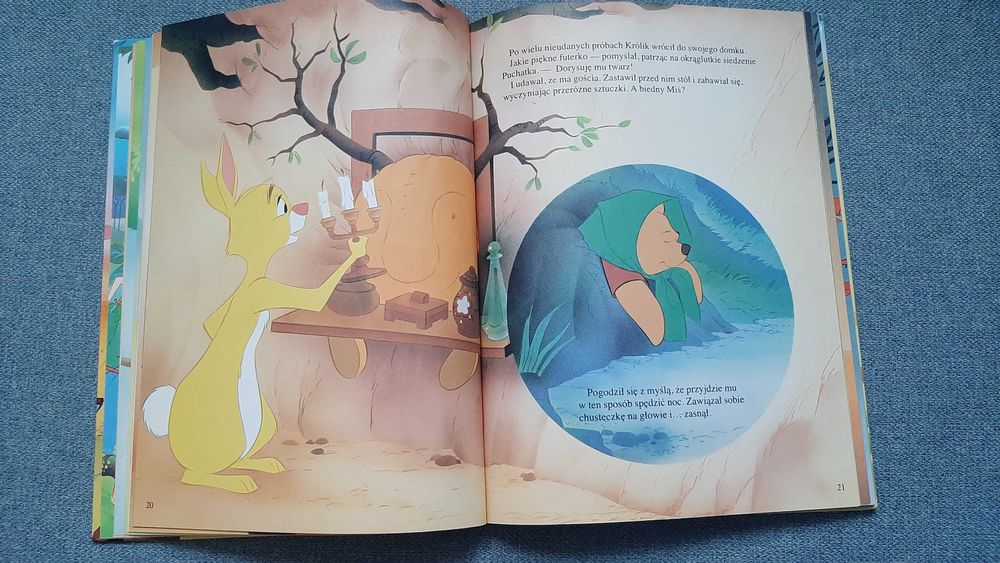 Przygody Kubusia Puchatka Walt Disney Kubuś Puchatek Wyd. Egmont A4