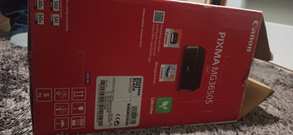 Drukarka Canon Pixma MG3650S