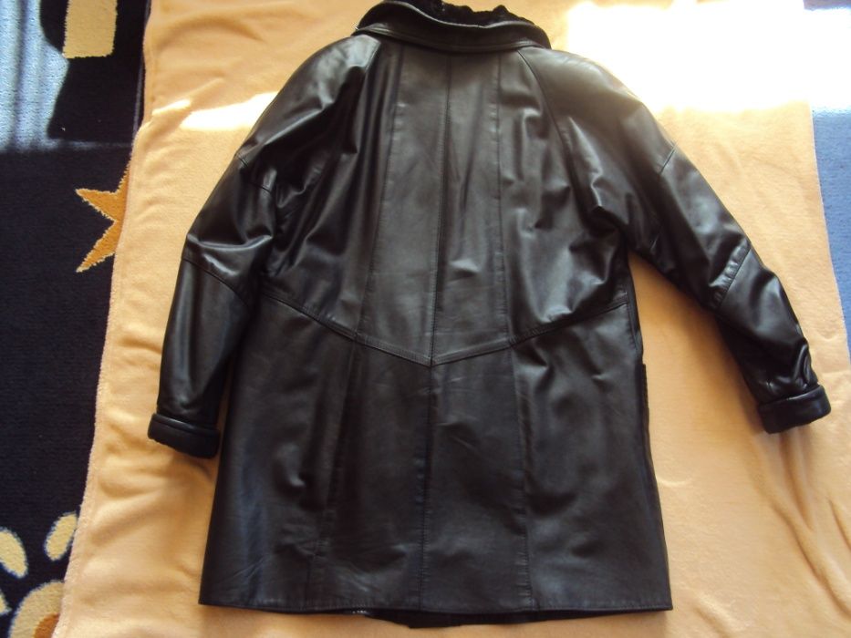 Kurtka skórzana damska L