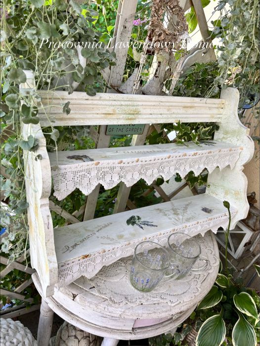 Półka Shabby chic lavender