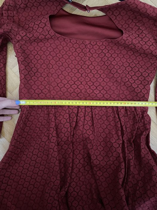 Only Petite Onlline Fairy - Sukienka - sun dried tomato Rozmiar: 40