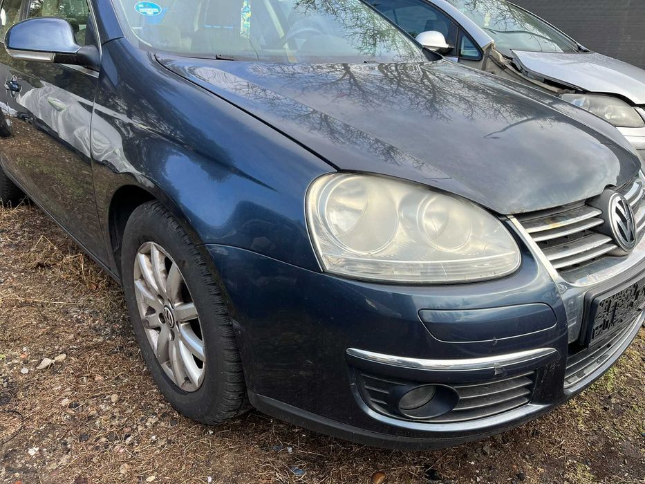 kompletny przód maska zderzak lampy błotniki vw golf v 5 kombi lc5f