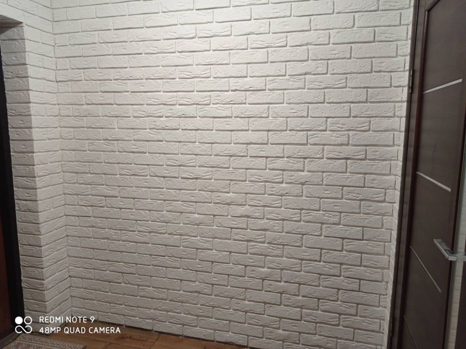 Гіпсова цегла, плитка лофт нова,декоративный гипсовый кирпич,Наявність