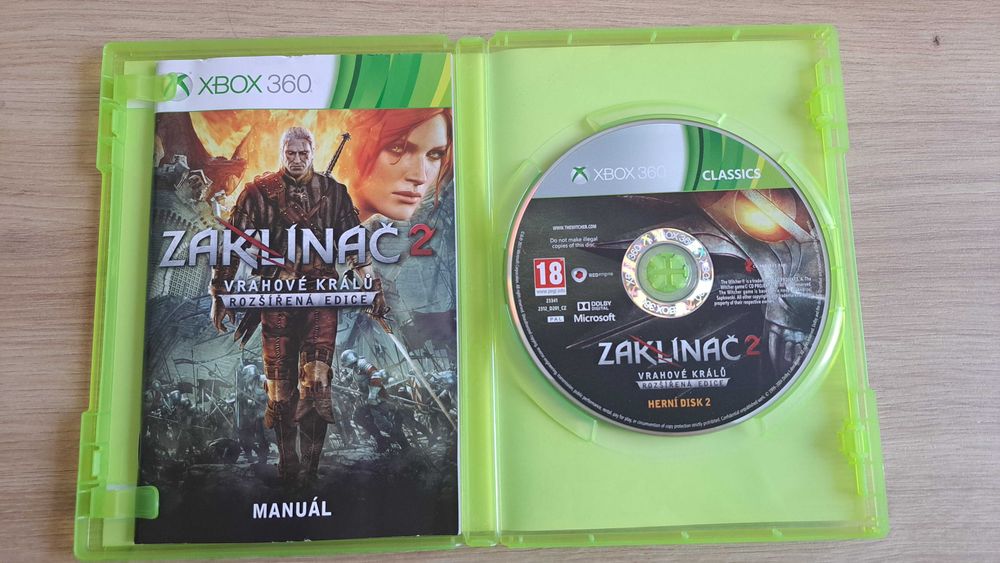 Wiedżmin Zaklinac Xbox 360 (stan 6/6)