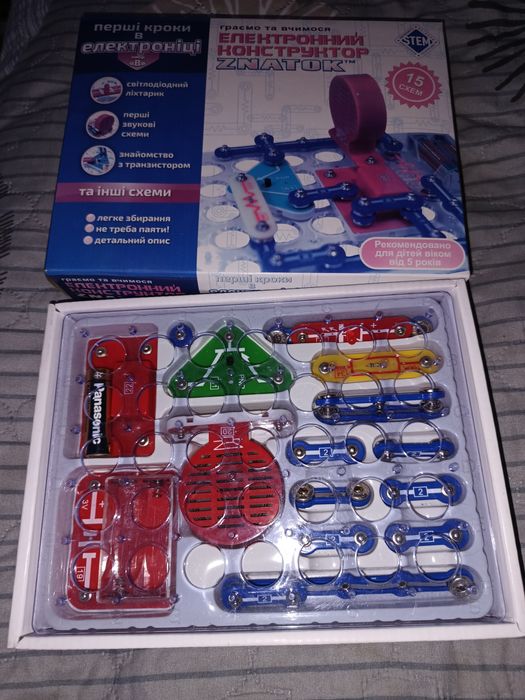 Електронний конструктор Конструктор Перші кроки в електроніці