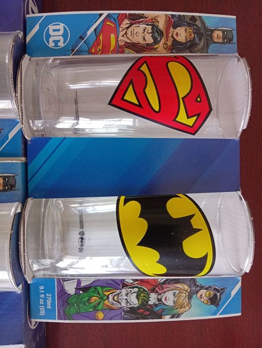Copos de coleção DC