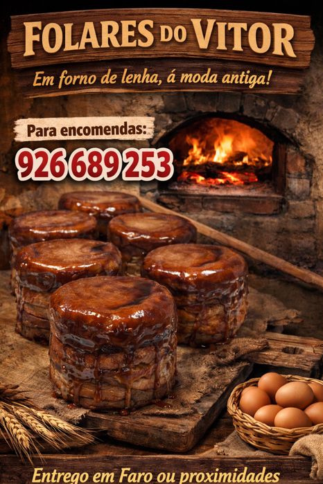 Folar Tradicional Forno de Lenha