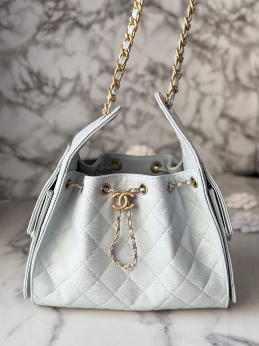 Torebka Chanel S25 Baby Blue