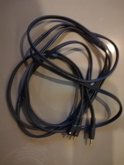 Cabo brandrige 3 m jack 3.5 rca